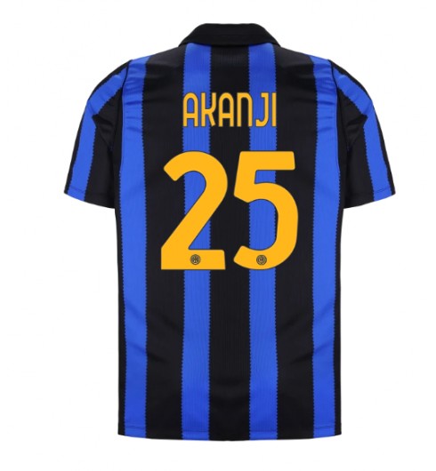 Inter Milan Manuel Akanji #25 Domácí Dres 2026-27 Krátký Rukáv Inter Milan Manuel Akanji #25 Domácí Dres 2026-27 Krátký Rukáv